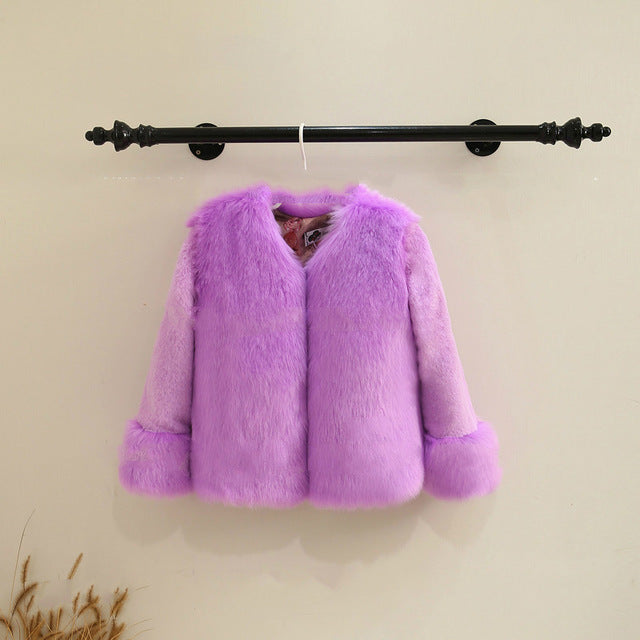 Faux Fur Coat