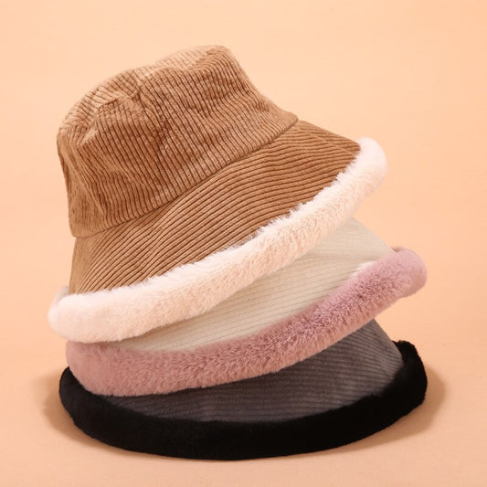 SUPERPLUSH - Thick Corduroy Panama Hat