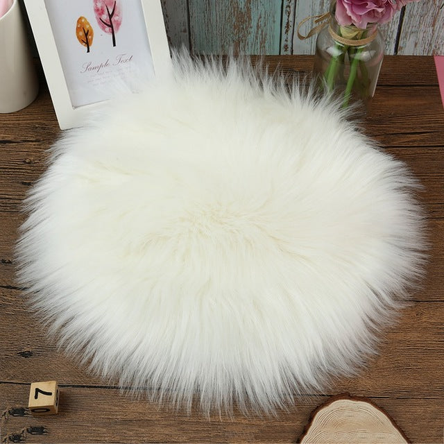 Polar Bear Faux Fur Rug