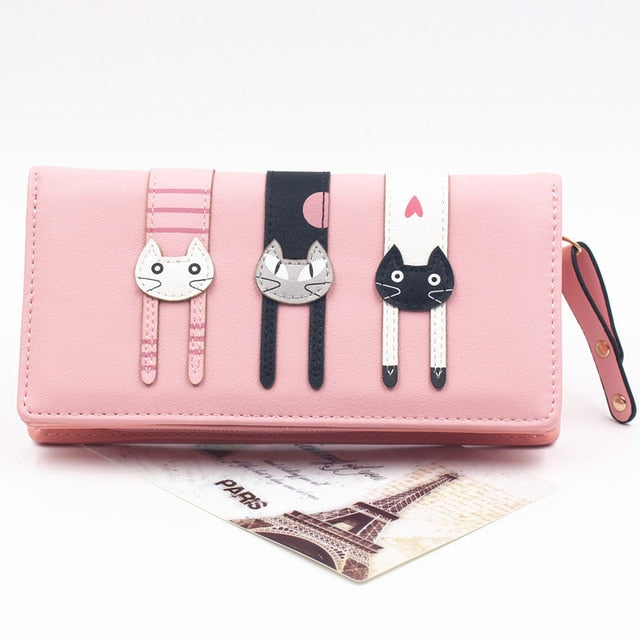Cute Cartoon Cat Wallet
