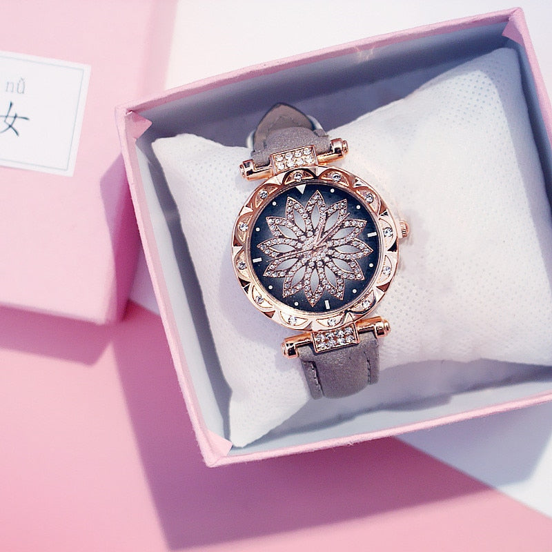 Starry Sky Rose Gold Diamond Watch