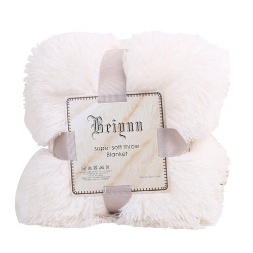 Warm Fluffy Shaggy Bedspread (Multiple Colors!)