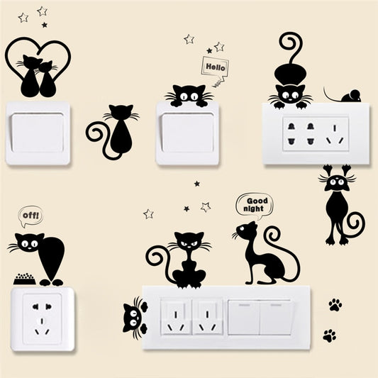 Cartoon Cat Stickers