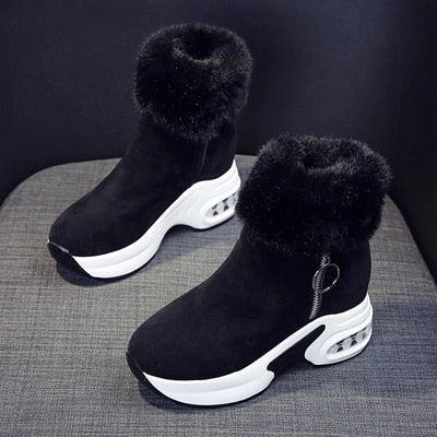 Plush Ankle Winter Boots