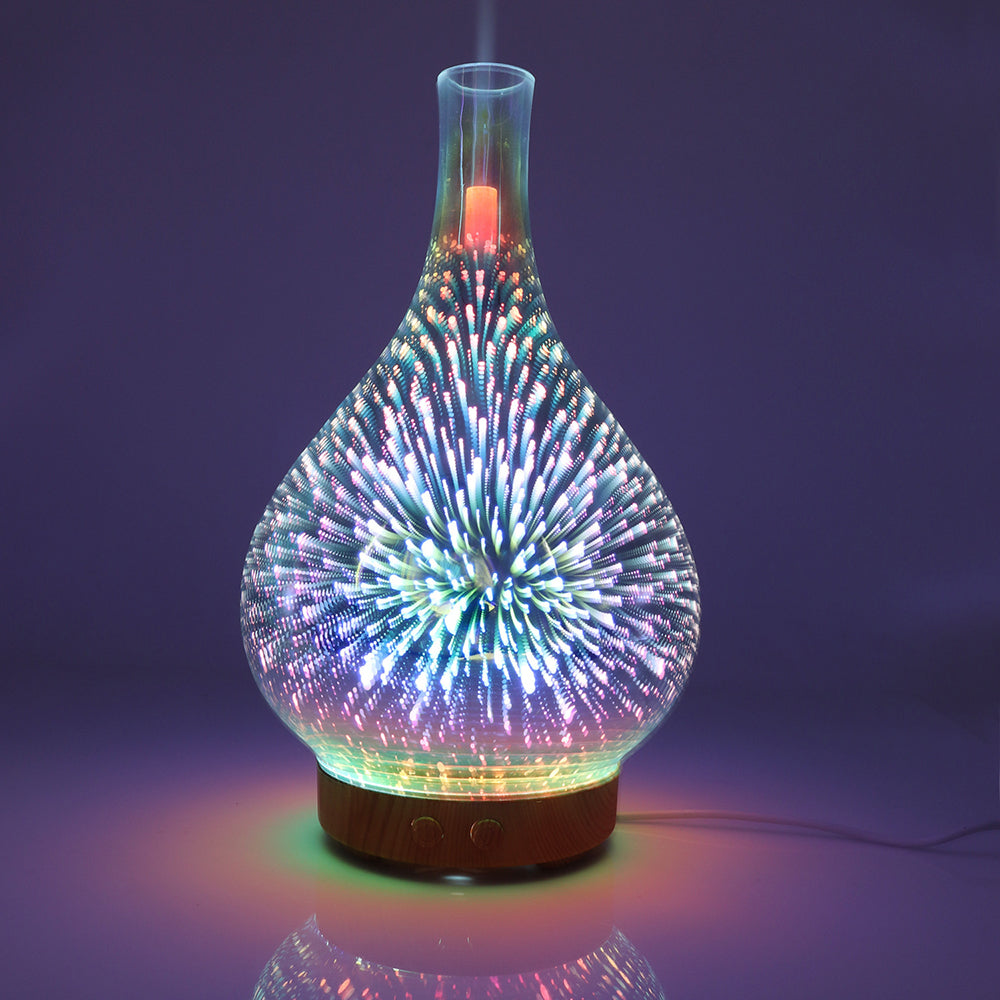 3D Essential Oil Humidifier & Night Light