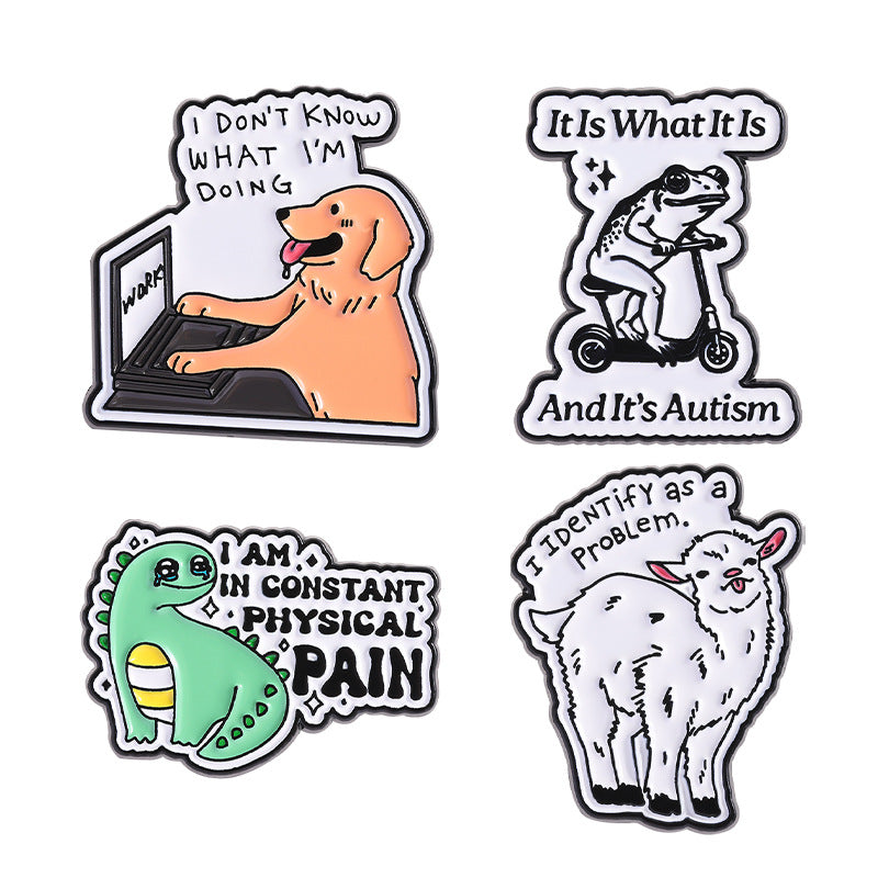 Funny Animal Pins