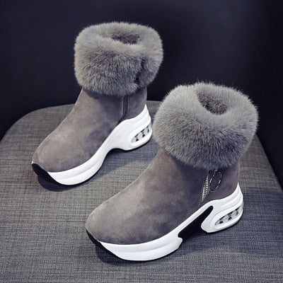 Plush Ankle Winter Boots