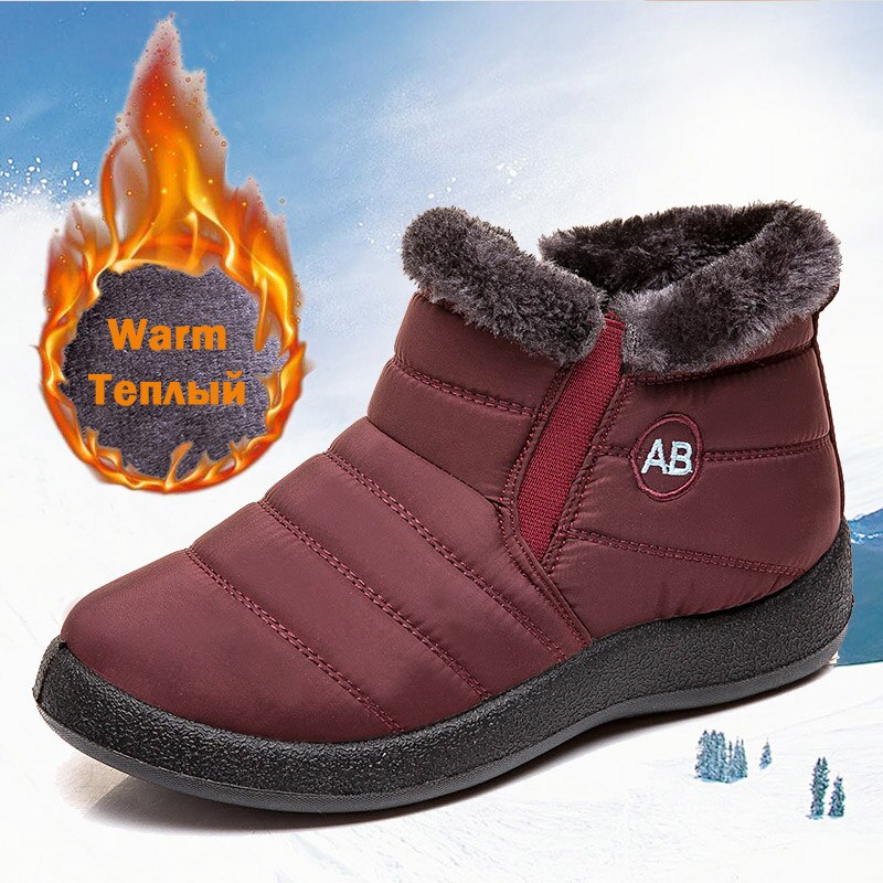 Stylish Waterproof Snow Boots
