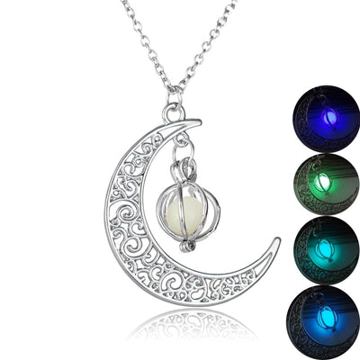 2pcs Luxury Glow In The Dark Necklace