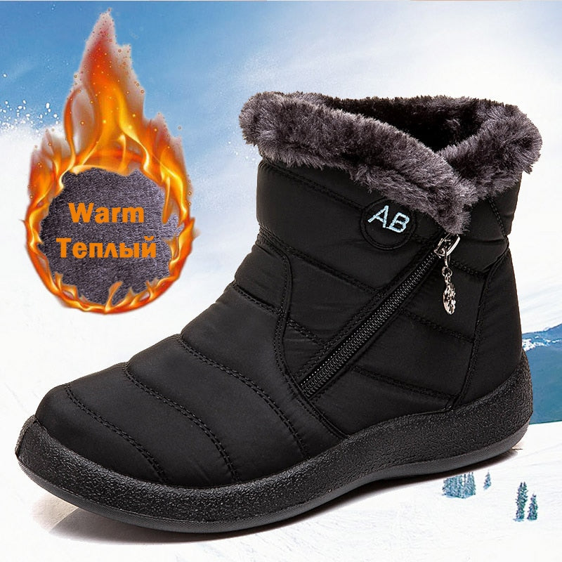 Stylish Waterproof Snow Boots