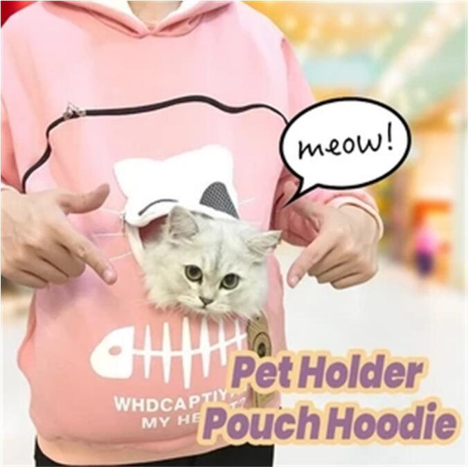 Pet Holder Pouch Hoodie