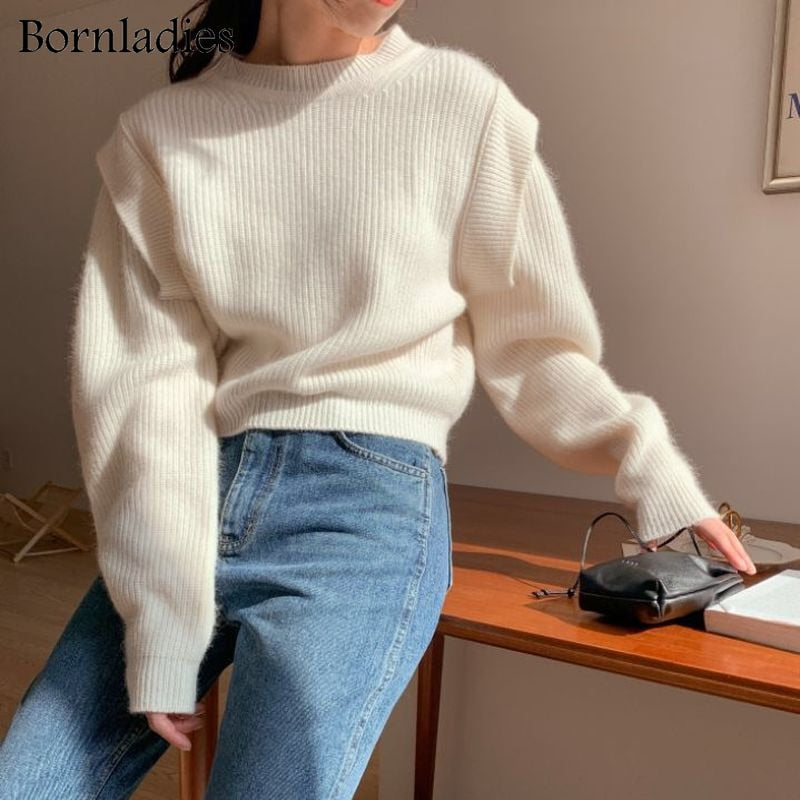 Soft Knitted Sweater Top