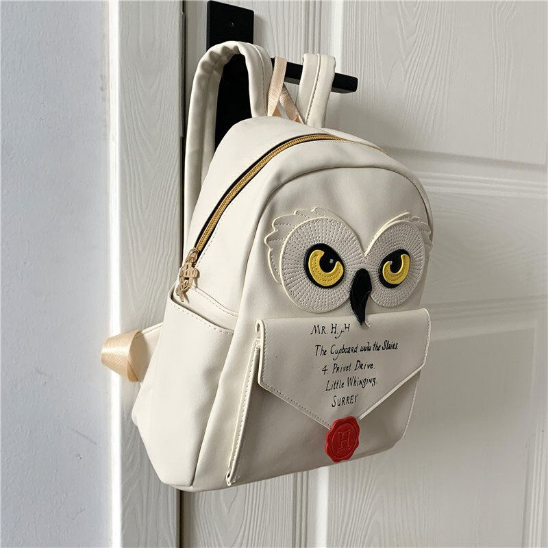 Cute Owl And Letter Messenger Bag