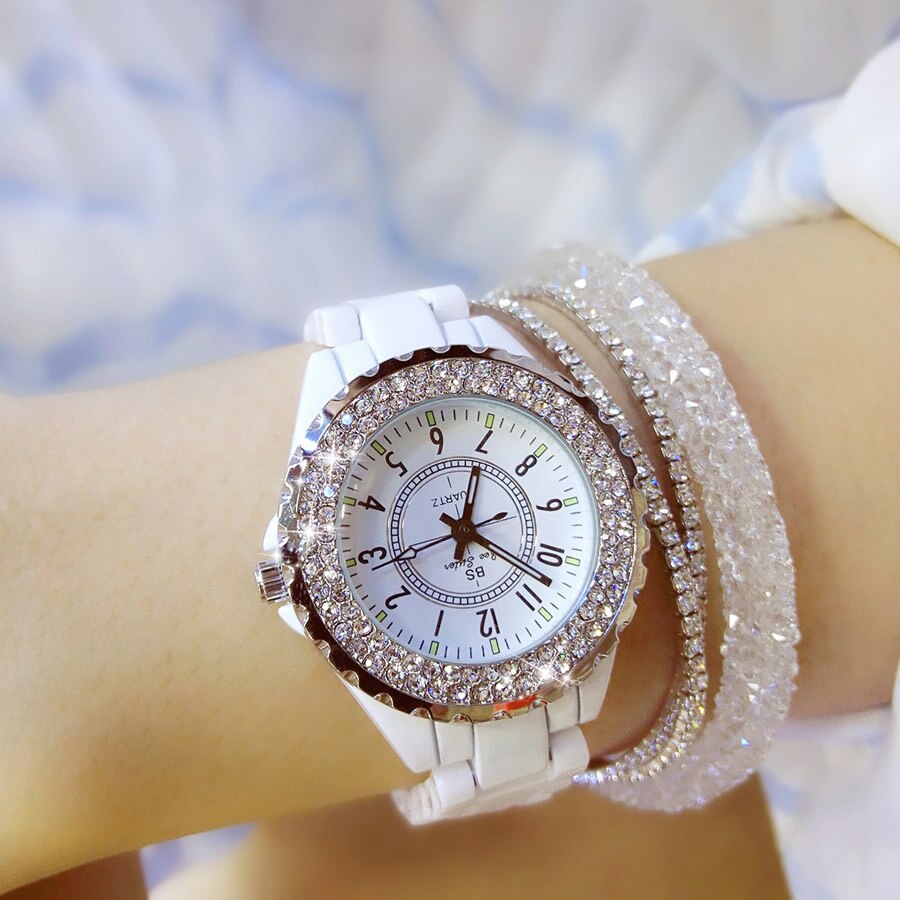 Luxury Pearl Wristwatch