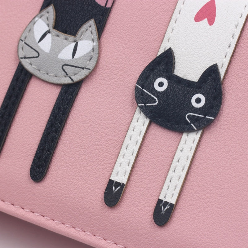 Cute Cartoon Cat Wallet