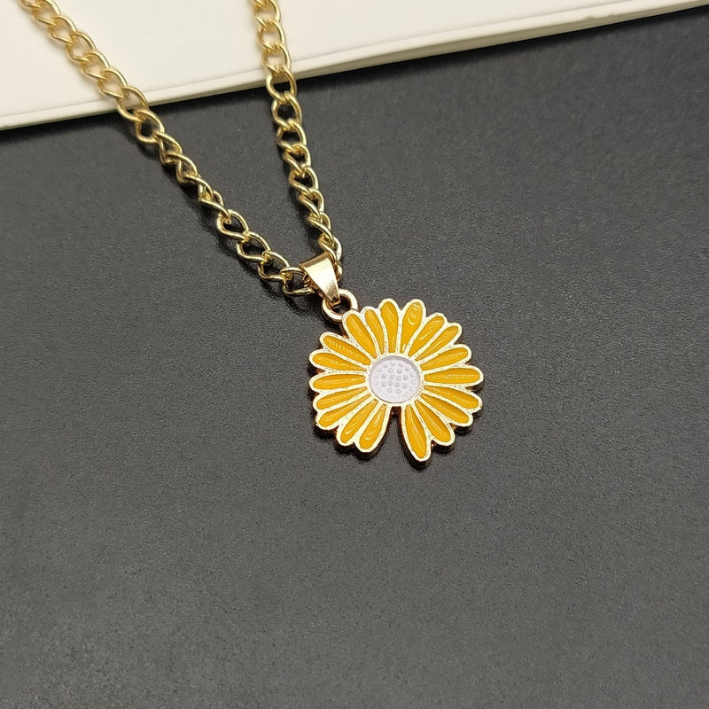 Sunflower Necklace