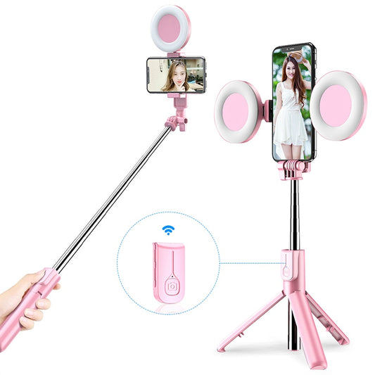 Influencer Selfie Stick & Tripod w/ Bluetooth Video Capture