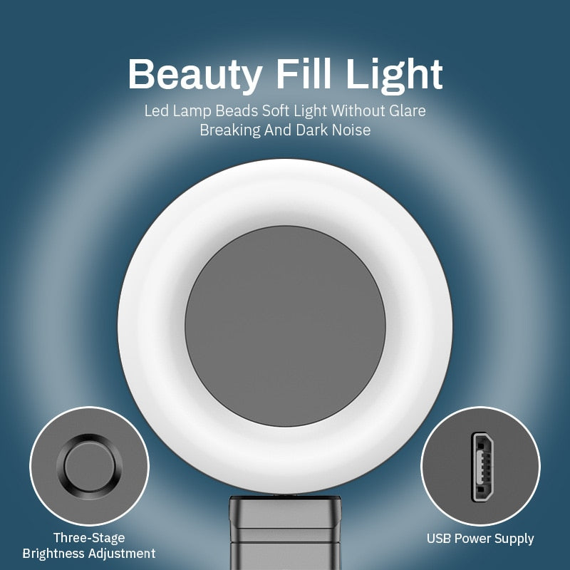 Influencer Selfie Stick & Tripod w/ Bluetooth Video Capture