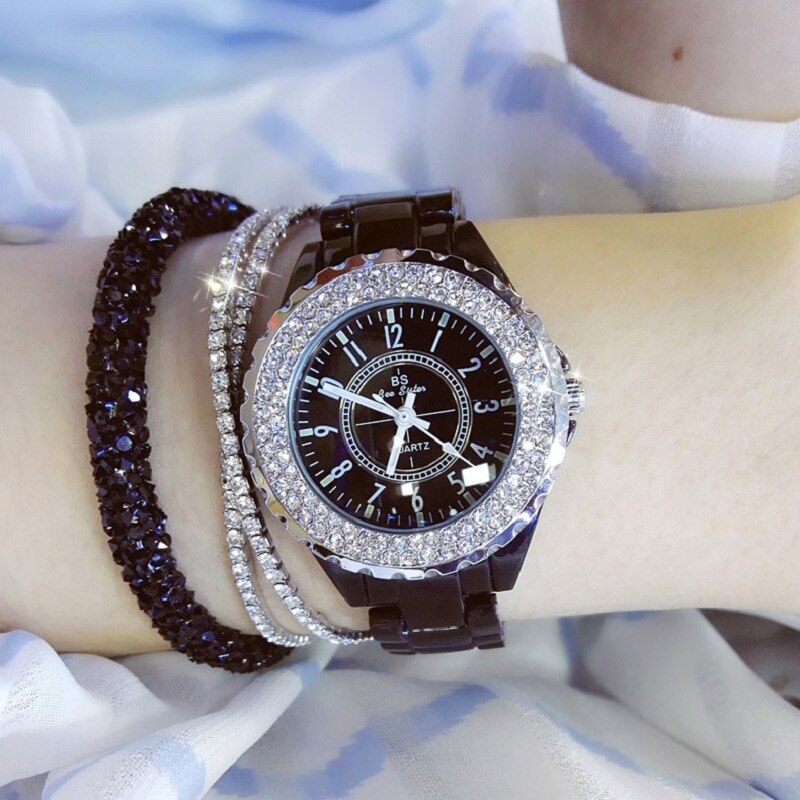Luxury Pearl Wristwatch