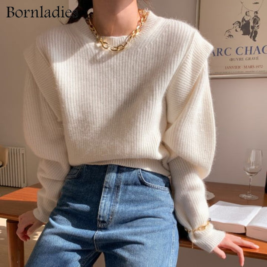 Soft Knitted Sweater Top