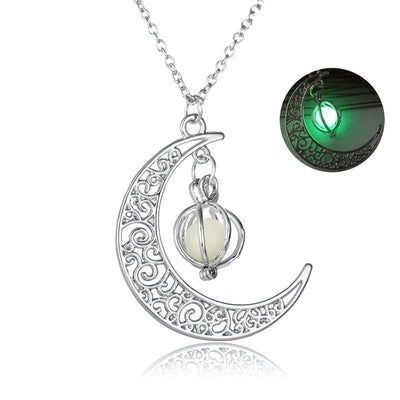 2pcs Luxury Glow In The Dark Necklace