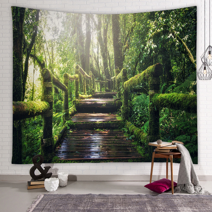 Beautiful Forest HD Printed Wall Tapestry