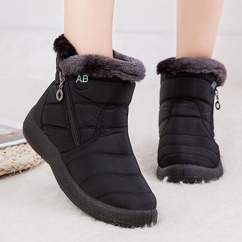 Stylish Waterproof Snow Boots