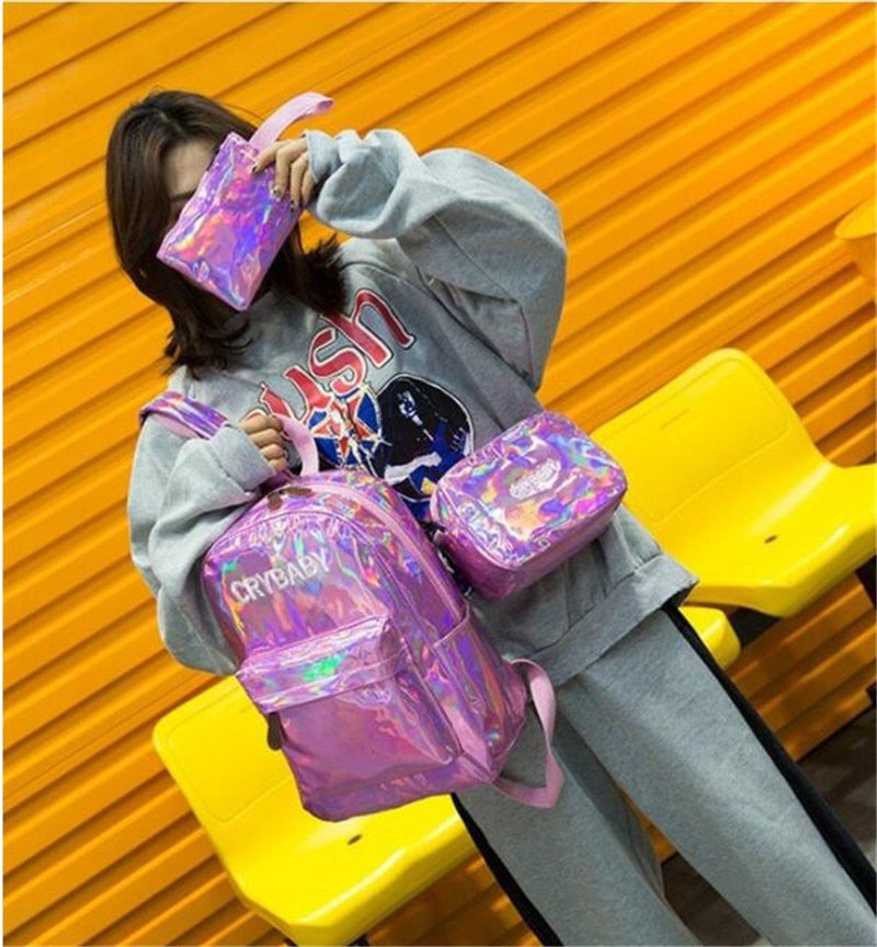 Holographic Laser Backpack