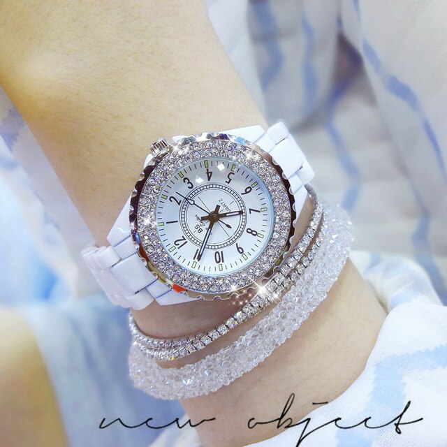 Luxury Pearl Wristwatch