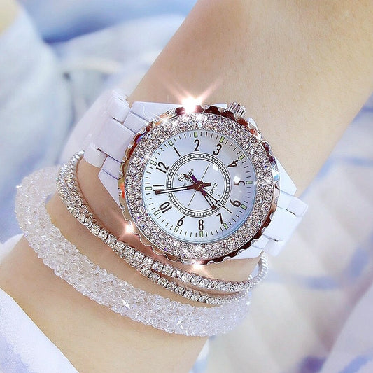 Luxury Pearl Wristwatch