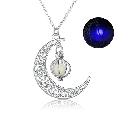 2pcs Luxury Glow In The Dark Necklace