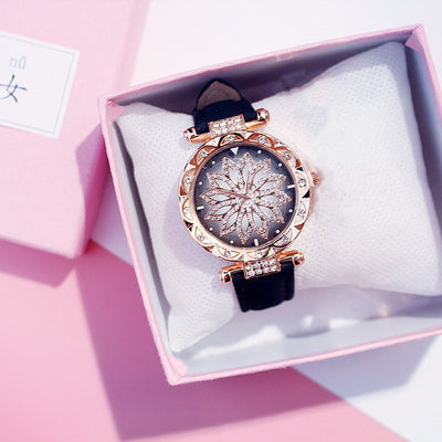 Starry Sky Rose Gold Diamond Watch