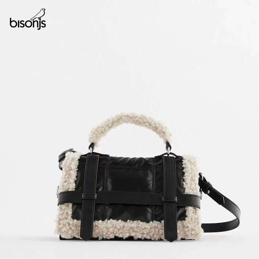Faux Sheep Fur Tote
