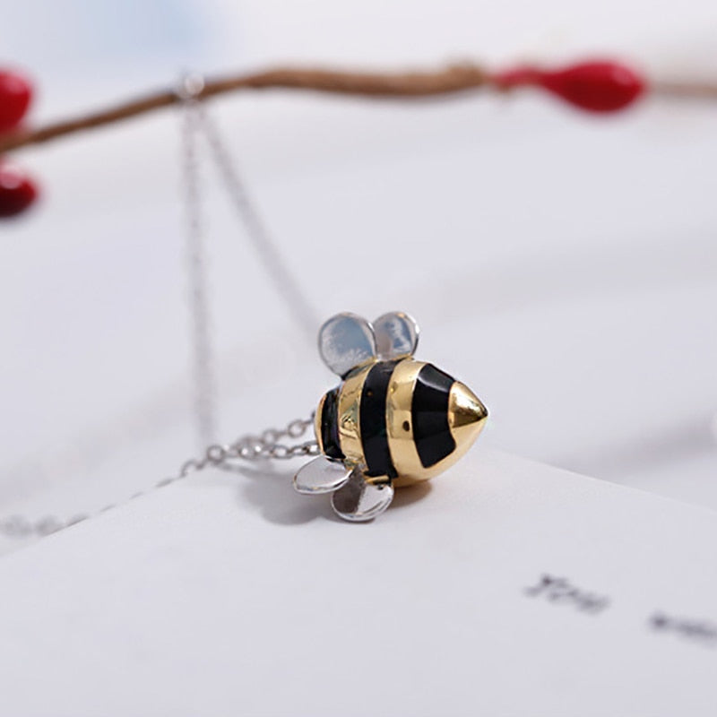 Bumble Bee Necklace