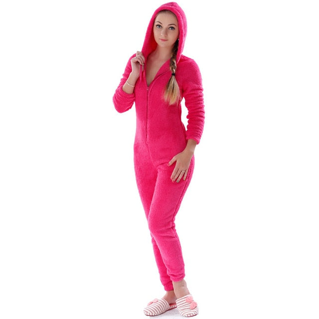 Fluffy Pajama Onesie