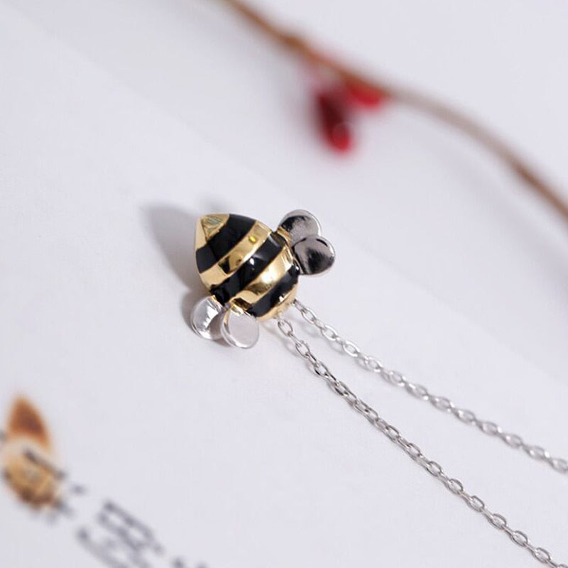 Bumble Bee Necklace