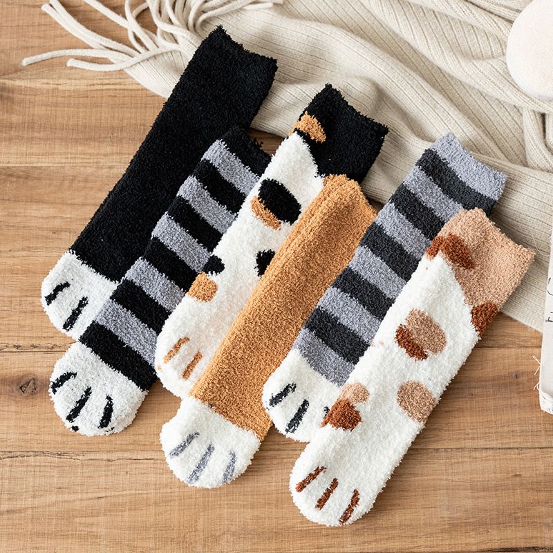 Kawaii Cat Paw Socks