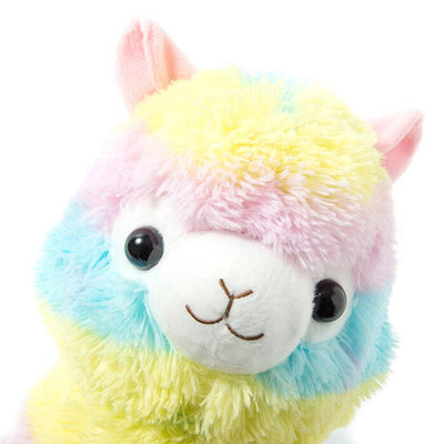 Cotton Candy Llama Plush Doll