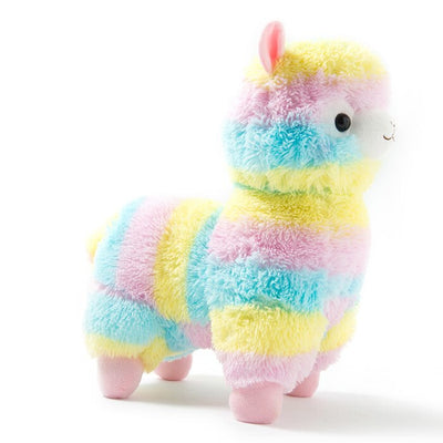 Cotton Candy Llama Plush Doll