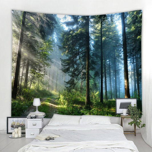 Beautiful Forest HD Printed Wall Tapestry