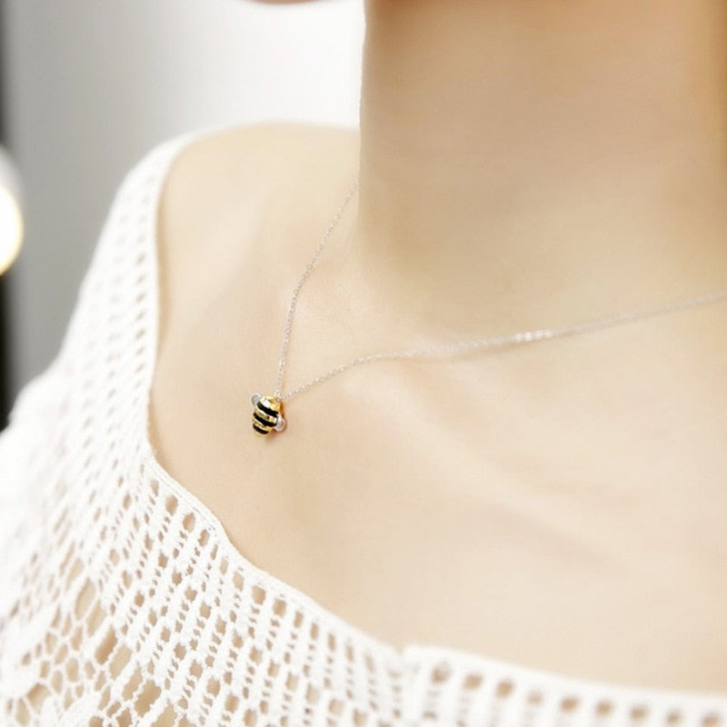 Bumble Bee Necklace