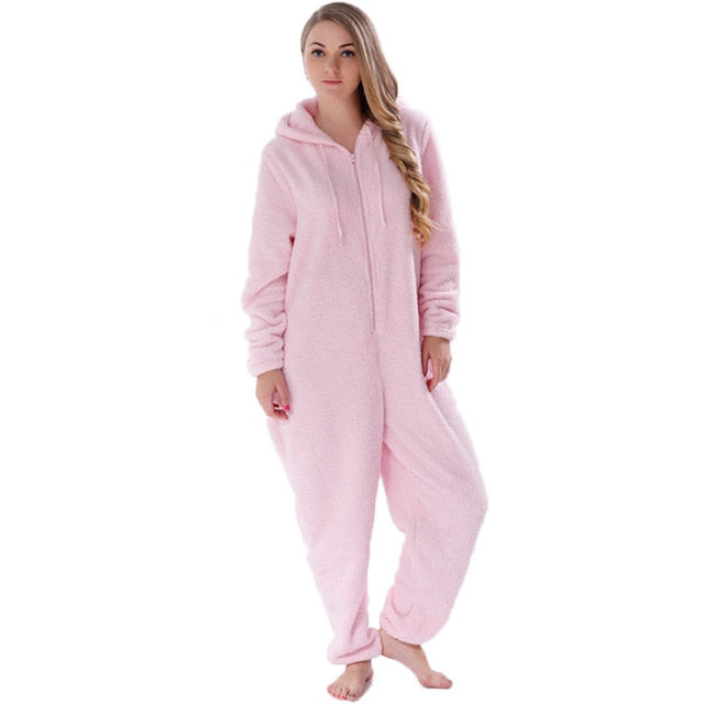 Fluffy Pajama Onesie