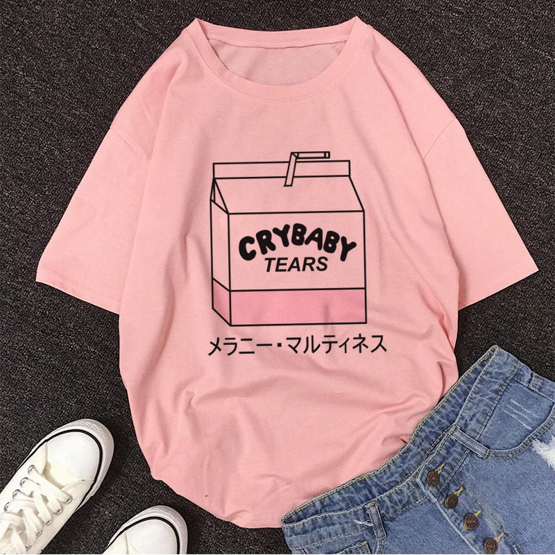 Peach Juice Kawaii Tee