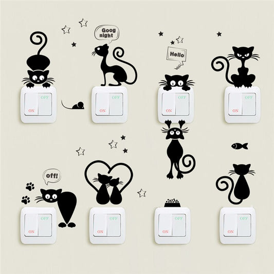 Cartoon Cat Stickers