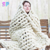 SUPERPLUSH - Handmade Chunky Throw Blanket
