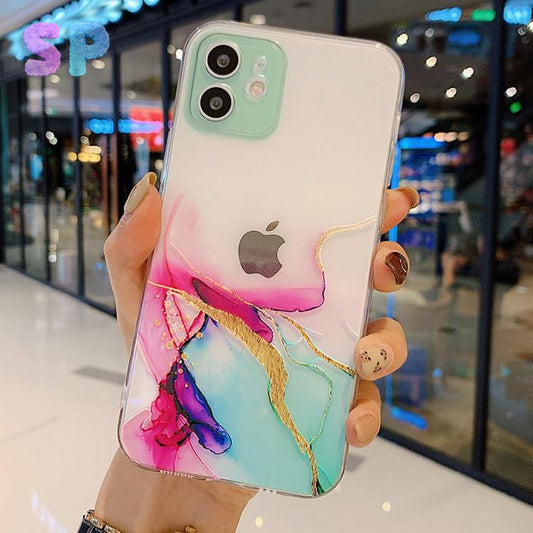 Watercolor Painting Phone Case For iPhone
