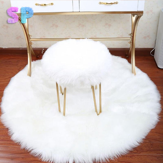 Polar Bear Faux Fur Rug